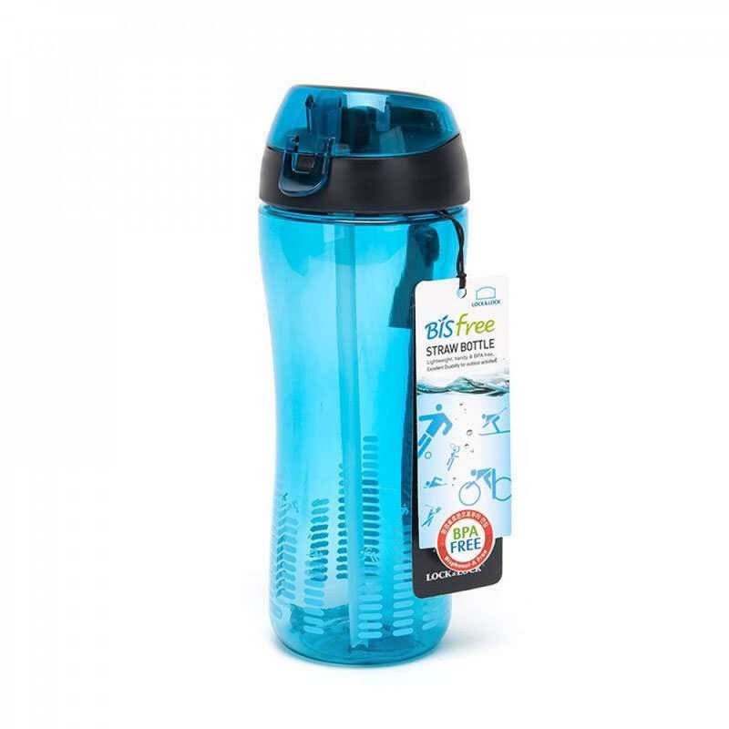 Bình Nước Thể Thao Nhựa Tritan Có Ống Hút LocknLock 650Ml - 3 Màu (Xanh Dương, Xanh Lá, Hồng) - ABF629 image number null